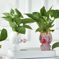 thumbnail image 4 of Cute Cat Rabbit Girl Succulent Plant Resin Flower Pot Vase Ornament Desk Decor, 4 of 8