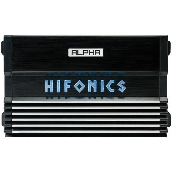 Hifonics A1000.2D Alpha Series Compact 1,000-Watt Max 2-Channel Full-Range Super-D Class Amp