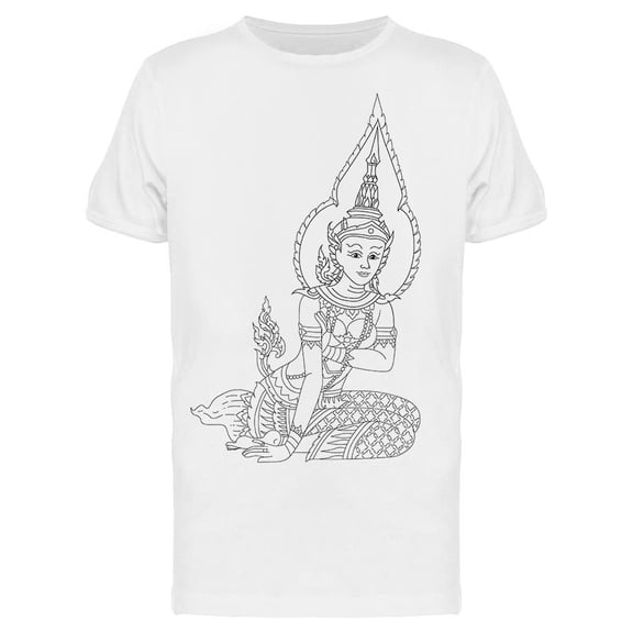Thai Art Girl Tee Men's -Image by Shutterstock