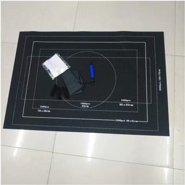 Tapis de Casse-Tête 2000 Pcs, Tapis de Rangement pour Casse-Tête, Rouleau de Casse-Tête, Rouleau de Casse-Tête Portable, Rangement de Tapis de Casse-Tête, Rangement de Casse-Tête pour jusqu'à 2000 Pcs de Casse-Tête