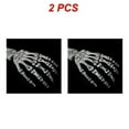 thumbnail image 1 of Halloween Decor Garden Outdoor Ornament Graveyard Skull Glowing Simulation Human Skeleton Hand Bone For Halloween Party Decor, 1 of 5