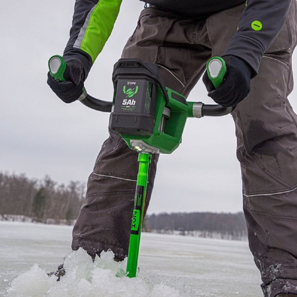 ION 40V 5Ah Lithium-Ion Battery Pack, Ice Fishing Electric Augers