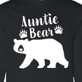 thumbnail image 4 of Inktastic Auntie Bear in White Long Sleeve T-Shirt, 4 of 5