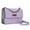Purple, variant on Wrangler Flap CrossBody Purse for Women Small Shoulder Bag with Chain Strap, Black