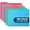 Assorted Gem Tones, variant on Manilla File Folders 8.5 x 11, 1/3 Cut Tab, Letter Size Vanilla folders, Great for Organizing and Easy File Storage, 100 Per Box (Manila)
