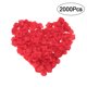 thumbnail image 1 of 2000 piezas de pétalos de rosa rojos de seda artificial realistas para decorar bodas y fiestas., 1 of 5