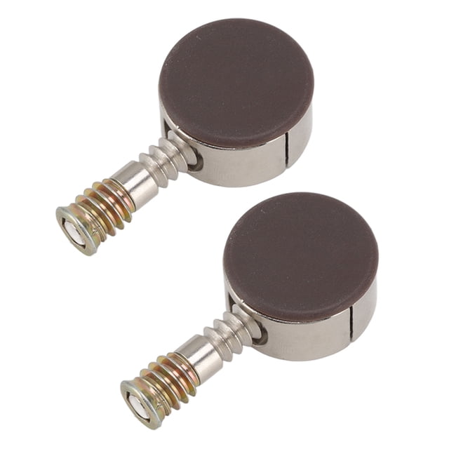 2 Pcs Metal Connectors Hardware Fastener Connector with Nuts for Furniture Assortment