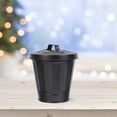 thumbnail image 4 of 2Pcs Mini Trash Cans Iron Garbage Can Metal Desktop Wastebasket Garbage Bin Flower Pot, 4 of 5