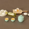 thumbnail image 1 of Runquan 13 Pieces Dollhouse Baking Set Eggs Mini for Children Toddlers Window Display, 1 of 8