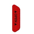 thumbnail image 4 of Unatoiry 4PCS/Set Car Door Stickers Warning Mark Tape Auto Exterior Reflective Tape Auto Exterior Accessories Open Sign Safety Reflective Strip red 1Set, 4 of 6