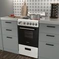 thumbnail image 6 of Avanti 20" Electric Range Oven with Framed Glass Door, in Stainless Steel (ERU200P3S), 6 of 9