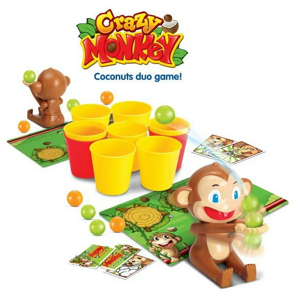 Game Two-player monkey shooting game Crazy monkey game Children's shooting game
