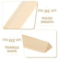 thumbnail image 3 of UPKOCH Exterior Window Trim Molding Wood Beige 10Pack 11.79X0.59X0.39In, 3 of 8