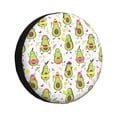 thumbnail image 2 of Balery Avocado Playing Music Tire Covers - Tough Tire Wheel Protector for Truck, SUV, Trailer, Camper, RV -16 inch, 2 of 8