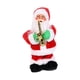 thumbnail image 1 of Papá Noel Eléctrico Adornos Musicales Figura Navideña para El Hogar, 1 of 6