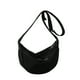 thumbnail image 1 of Bolsa Harajuku Hobo Bag Casual Zipper Crossbody Bag Nylon suave para regalo (Negro) JShteea Para Estrenar, 1 of 9