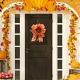 thumbnail image 4 of Artificial Sunflower Hanging Decor Thanksgiving Fall Harvest Wall Window Door Hanging Ornament for Home Party Festival Decorations, 4 of 6