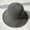 grey, variant on Cotton And Linen Sun Hat, Fisherman Hat, Female Knitted Basin Hat, Sun Hat, Foldable Artistic Top Hat, Summer