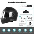 thumbnail image 4 of FreedConn Motocycle Helmet Waterproof Wireless Bluetooth Headset TCOM-VB; /FM Radio/800M Intercom/2 Riders Intercom/ Moto Biking & Skiiing/ 2 in 1 microphone;, 4 of 9