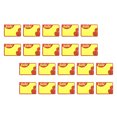 thumbnail image 1 of Uxcell 60pcs Retail Star Burst Signs 8.3"x5.9" para tienda, amarillo (Estilo 33), 1 of 6
