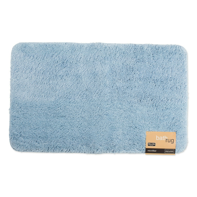 Bath Mat Rug, Napa Skin Super Absorbent Bath Mat Quick Dry Thin  19.7x31.5, Blue Square - Bath Mats & Rugs, Facebook Marketplace