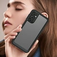 thumbnail image 4 of Case for Galaxy A36 5G,Galaxy A36 5G Case,Transparent TPU+PC Acrylic Protective Military Grade  Heavy Duty Protection Phone Case for Samsung Galaxy A36 5G (Black), 4 of 16