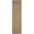 thumbnail image 2 of Safavieh Natural Fiber Collection NF181A Handmade Premium Jute Runner, 2'3" x 16' , Natural, 2 of 2