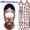 B, variant on Old Man Ski Mask Funny Realistic Face Ski Mask 3D Print Windproof Balaclava - Winter Face Mask Warm Windproof Face Cover Novelty Neck Coverage for Skiing Snowboarding Outdoor Parties - B - Akmoler
