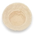 thumbnail image 5 of CoCopeanut Topi Bucket Wanita Hangat Topi Wanita Lembut Musim Dingin Topi Wanita Lembut Tebal Bulu Buatan Topi Nelayan Wol Bulu Topi Panama untuk Wanita, 5 of 6