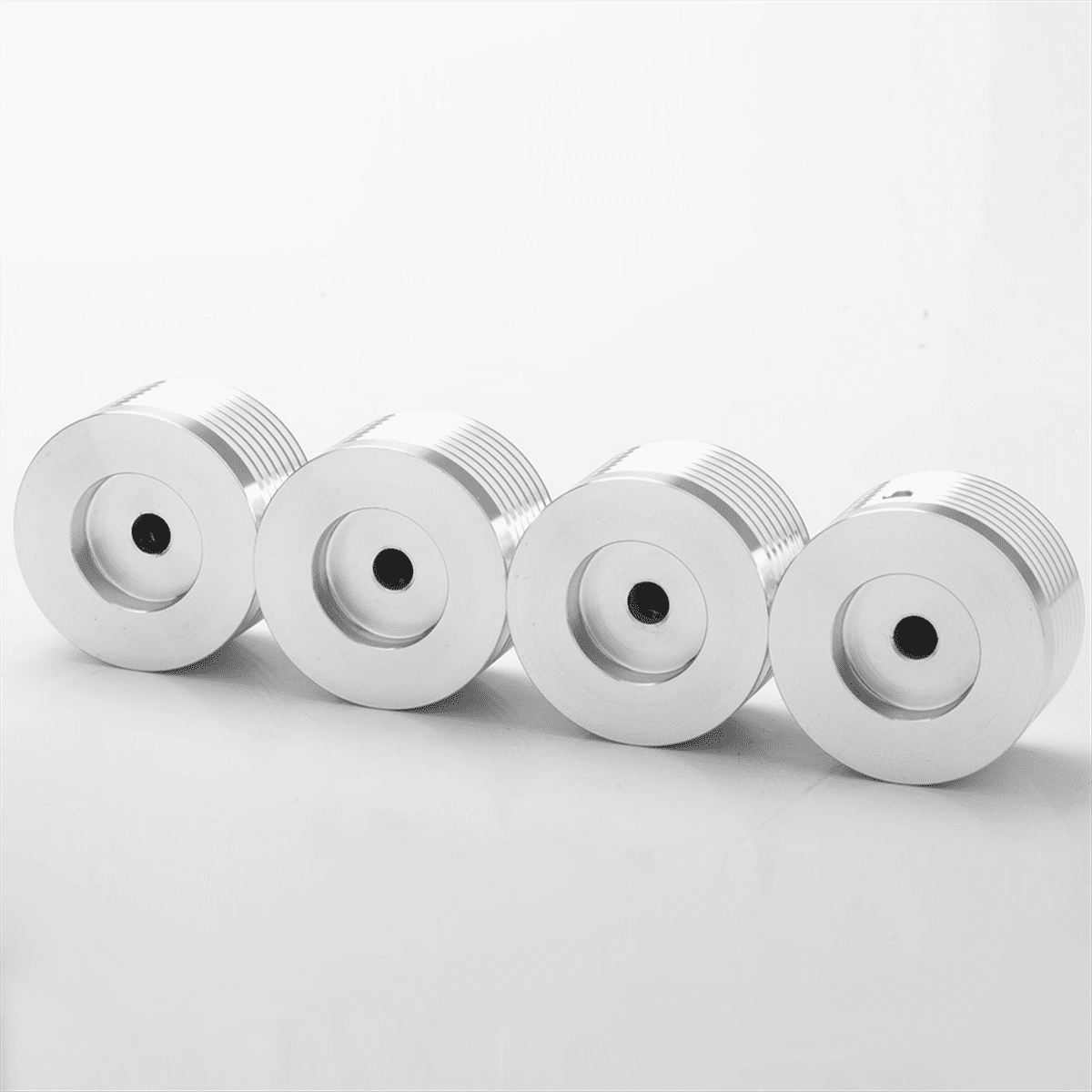 4Pcs 38x25mm Solid Aluminum Guitar AMP Amplifier Knob Amplifier Radio Player Potentiometer Volume Knob