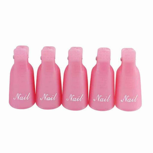 10PCS Gel Nail Polish Remover tools Manicure Gel Nail Polish Remover Clips Kit Durable Manicure Tools