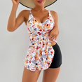 thumbnail image 4 of JAKANYQ Women'S Fresh Printed Quick Drying Strap Bikini Split Swimsuit Fresh Sweet Swimsuit, M, 4 of 7