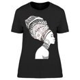 thumbnail image 1 of Modern Head Wrap Black Woman T-Shirt Women -Image by Shutterstock, Female Small, 1 of 4