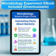 Amazing Bacteria Science Kit - Prepoured Agar Plates Kit - Science Project Kit - Outstanding Performance - Science Project Experiment Ebook Included - Have Fun Learning Microbiology Now