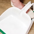 thumbnail image 5 of Libman Heavy Duty Step-On Dustpan Green White Polypropylene, 5 of 5