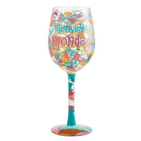 Lolita Glassware Motivation Monday Wine Glass #6004841
