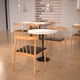 thumbnail image 5 of Fohfurniture FOH Set de 2 Sillas de Comedor de Madera con Asiento Tapizado , Estilo Nórdico Mid-Century, Sillas sin Brazos para Cocina y Restaurante, 5 of 7