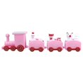 thumbnail image 1 of Likrtyny Juego Tren Navidad Adorno Navideño Juguete Regalo para Del (Rosa), 1 of 8