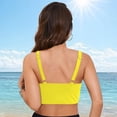 thumbnail image 3 of Dresfit Simple Chic Two Piece Swimsuit - Understated Elegance Beachwear Yellow L, 3 of 5