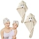 thumbnail image 1 of 2 toallas absorbentes para el cabello, turbante para secar el cabello para mujeres y niñas, gorro mágico de secado rápido, 1 of 5