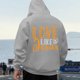 thumbnail image 1 of WILLBEST Sudaderas En Pareja Sudaderas con Capucha y Sudaderas para Hombre Sudadera con Capucha Informal Holgada con Estampado De Letras para Uso Diario Otoño Invierno Ropa De Calle Cómoda XXGrande, 1 of 3