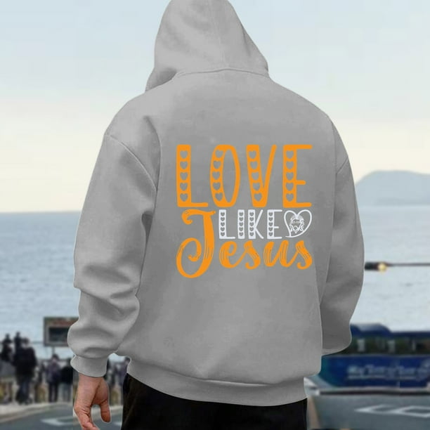 WILLBEST Sudaderas En Pareja Sudaderas con Capucha y Sudaderas para Hombre Sudadera con Capucha Informal Holgada con Estampado De Letras para Uso Diario Otoño Invierno Ropa De Calle Cómoda XXGrande