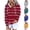 Blue, variant on Fashionable Printing Button Hoodie Long Sleeve Pullover Sweatshirt Comfortable Casual Style for Daily Wear Home Outdoor Activities Gray M
