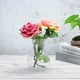 thumbnail image 5 of Jarrones de bulbo claros Uxcell, paquete de 4, jarrones pequeños decorativos para flores, 5 of 7
