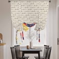 thumbnail image 3 of 4th of July Balloon Curtains 63 Inch Length for Living Room/Bedroom, Independence Day Farmhouse Stars Red Blue Rod Pocket Privacy Door Curtains Decorative Tie Up Shade for Window 52"x63", 3 of 8