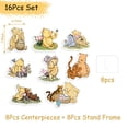 thumbnail image 2 of Set de decoración FurPaw Classic Winnie Bear Friends con 8 patrones, 2 of 5