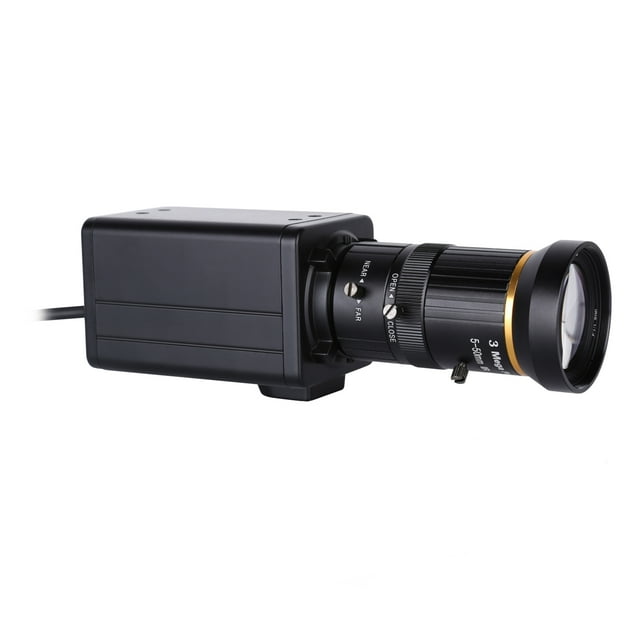 Riwcyla 4K HD Computer Webcam 8 Megapixels 10X Optical Zoom 60 Degree Wide Angle Manual Focus Auto Exposure Compensation with Microphone USB & Play for Video Conference Online Teaching Chatting L