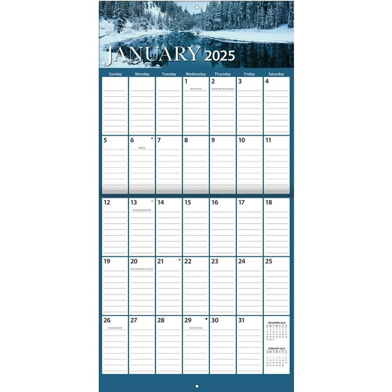 Turner Licensing, Big Grid Calendar 2025 Wall Calendar
