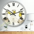 thumbnail image 2 of DesignArt Three White Ducks Large Wall Clock, 2 of 2