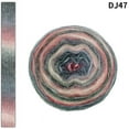thumbnail image 1 of Nvzi Hilo de 200 g, hilo acrílico al 58 % para crochet, kit de crochet que cambia de color suavemente, hilo grande, AM, 1 of 3